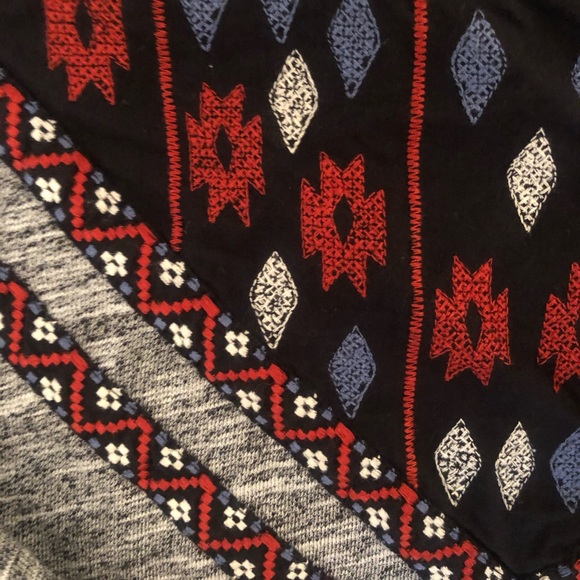 Grey Embroidered Sweatshirt - Picture 4 of 5